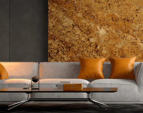 LIVING ROOM - SOLARIUS GRANITE POLISHED 2 CM THICK - SLAB