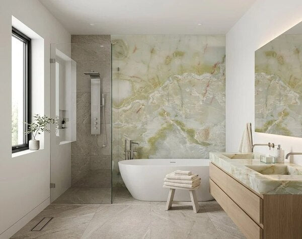 Bathroom | Original Green Onyx Polished