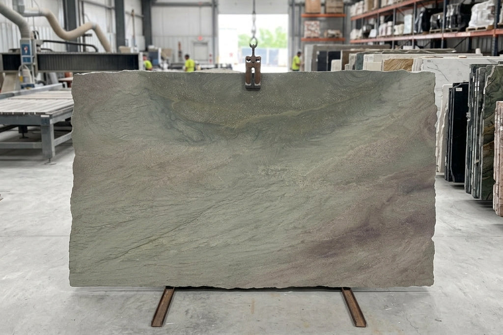WILD SEA GREEN Granite polished 2cm thick - Slab