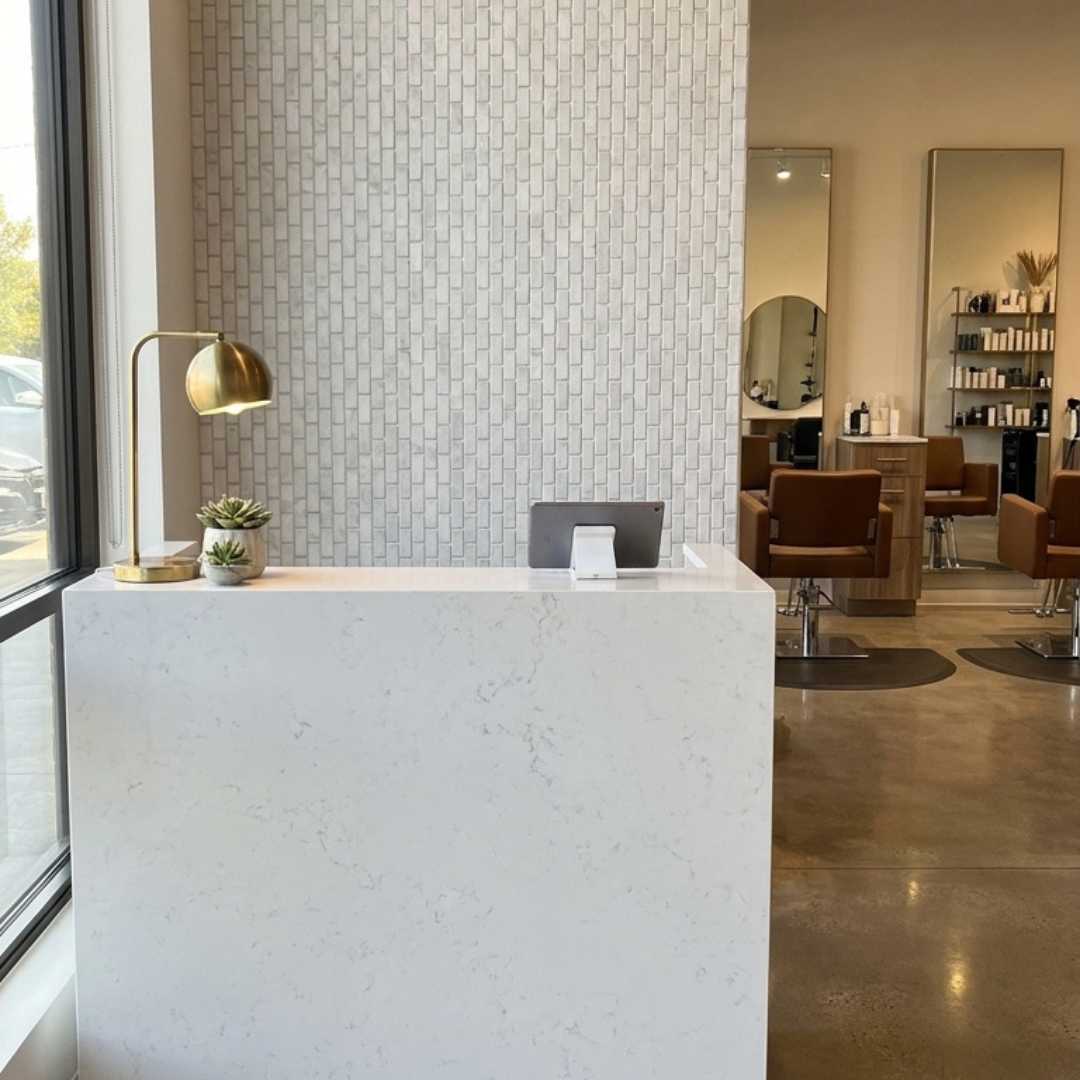 BIANCO WHITE, BRICK MINI, Mosaic - Mediterranean