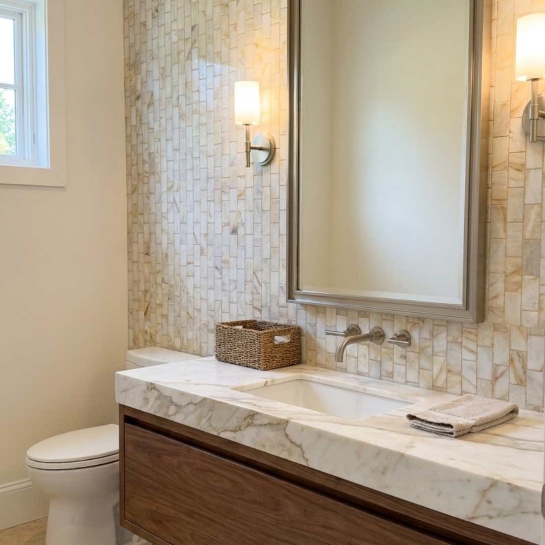 GOLD COLOR, BRICK, Mosaic - Mediterranean