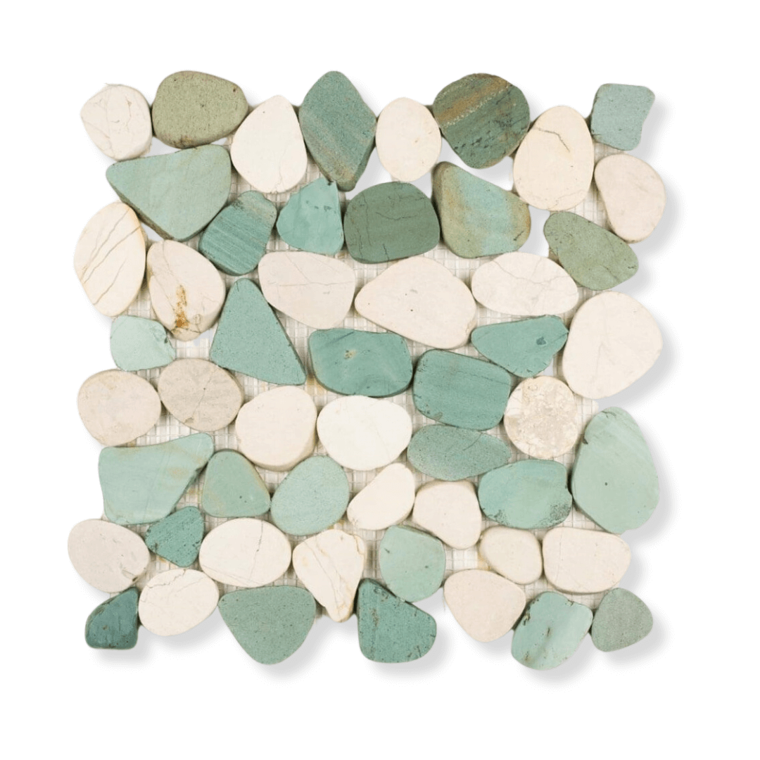 Green & White Flat Havaiiano - Rocks in Stock