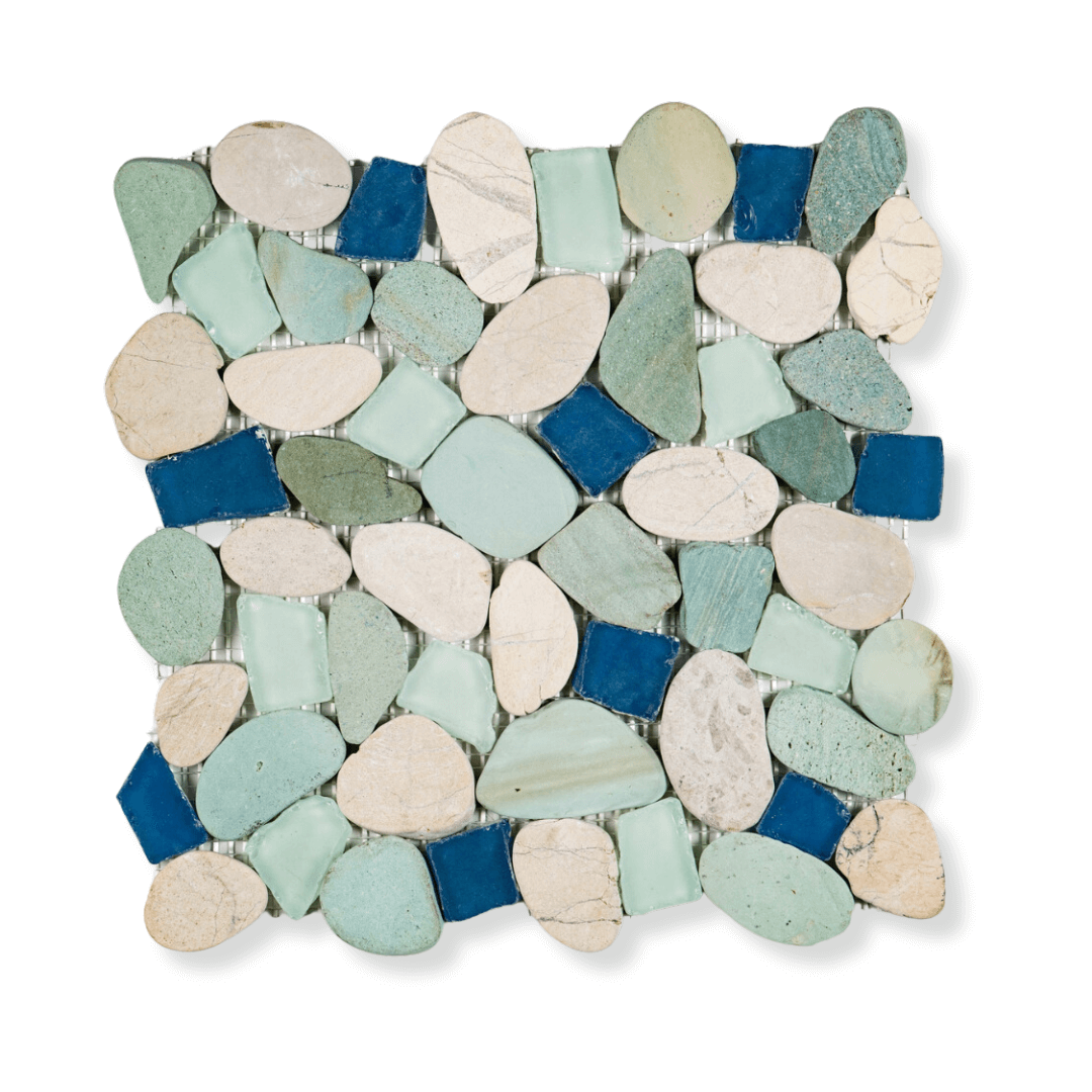 Indah Shaved Mix Flat Sea Glass Havaiiano - Rocks in Stock