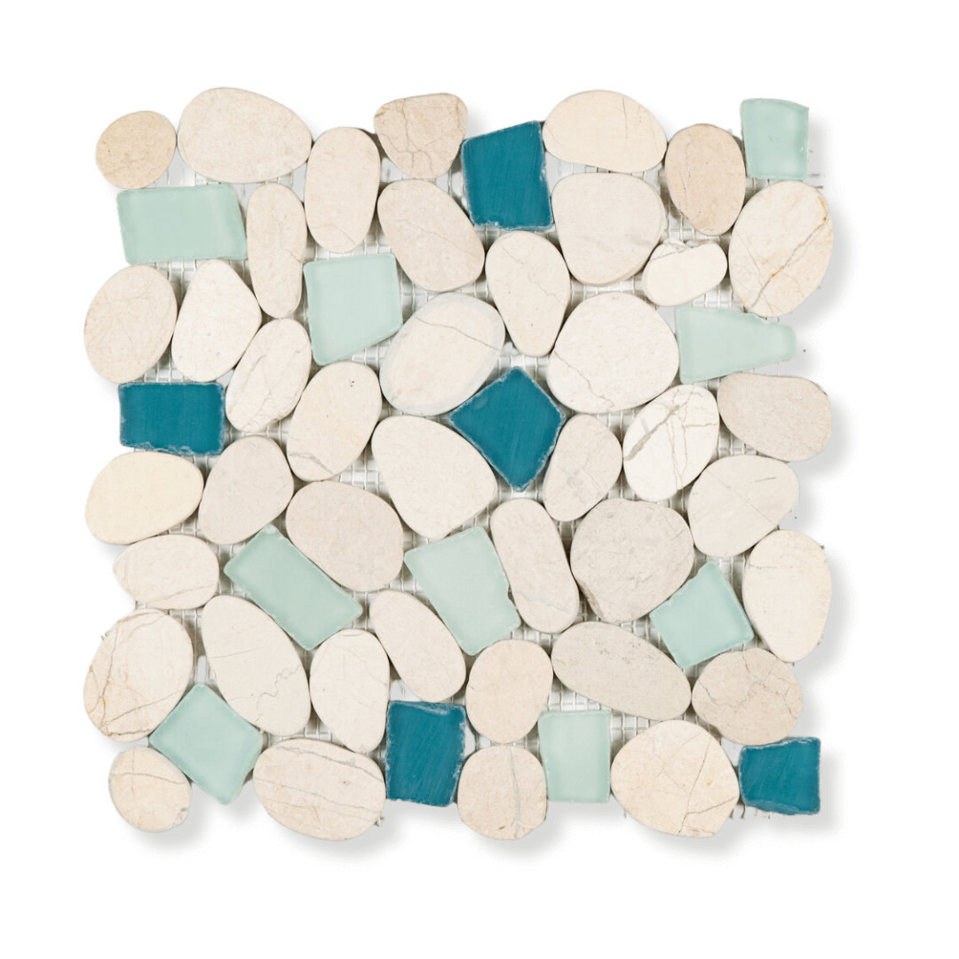 Oceanside Mix Flat Sea Glass Havaiiano - Rocks in Stock