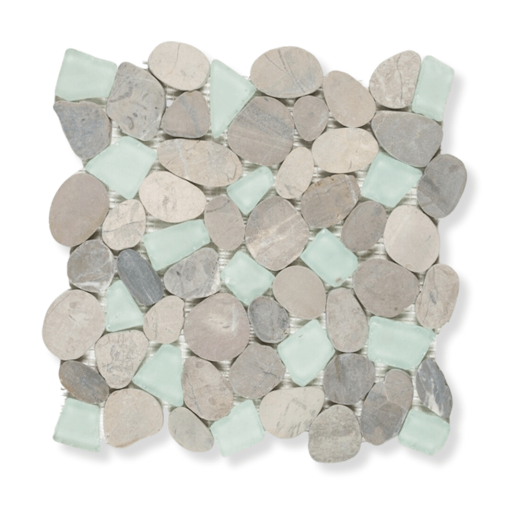 Oyster Bay Mix Flat Sea Glass Havaiiano - Rocks in Stock