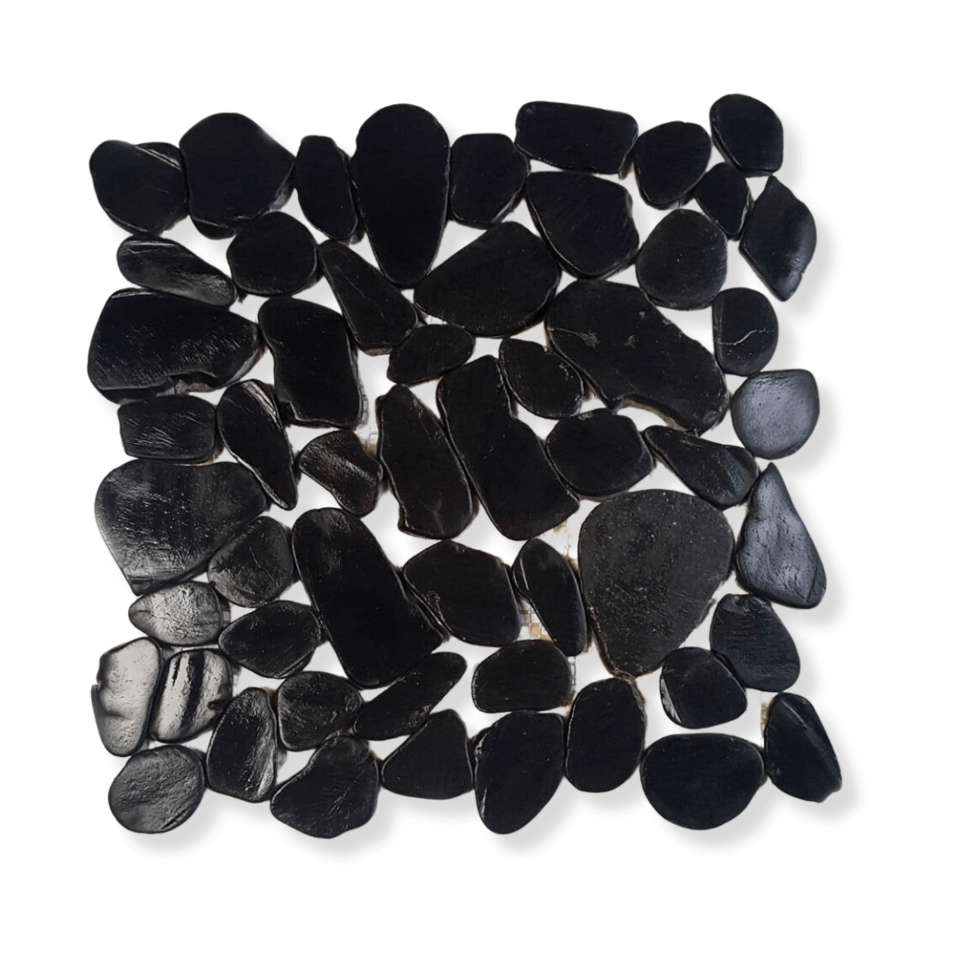 Pure Black Flat Havaiiano - Rocks in Stock