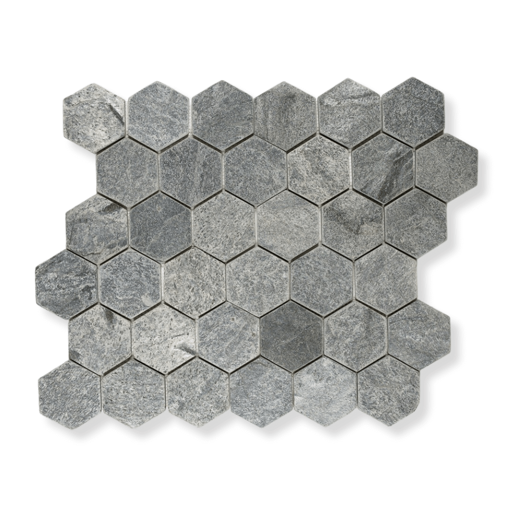 Silver Hexagon 2 Havaiiano - Rocks in Stock
