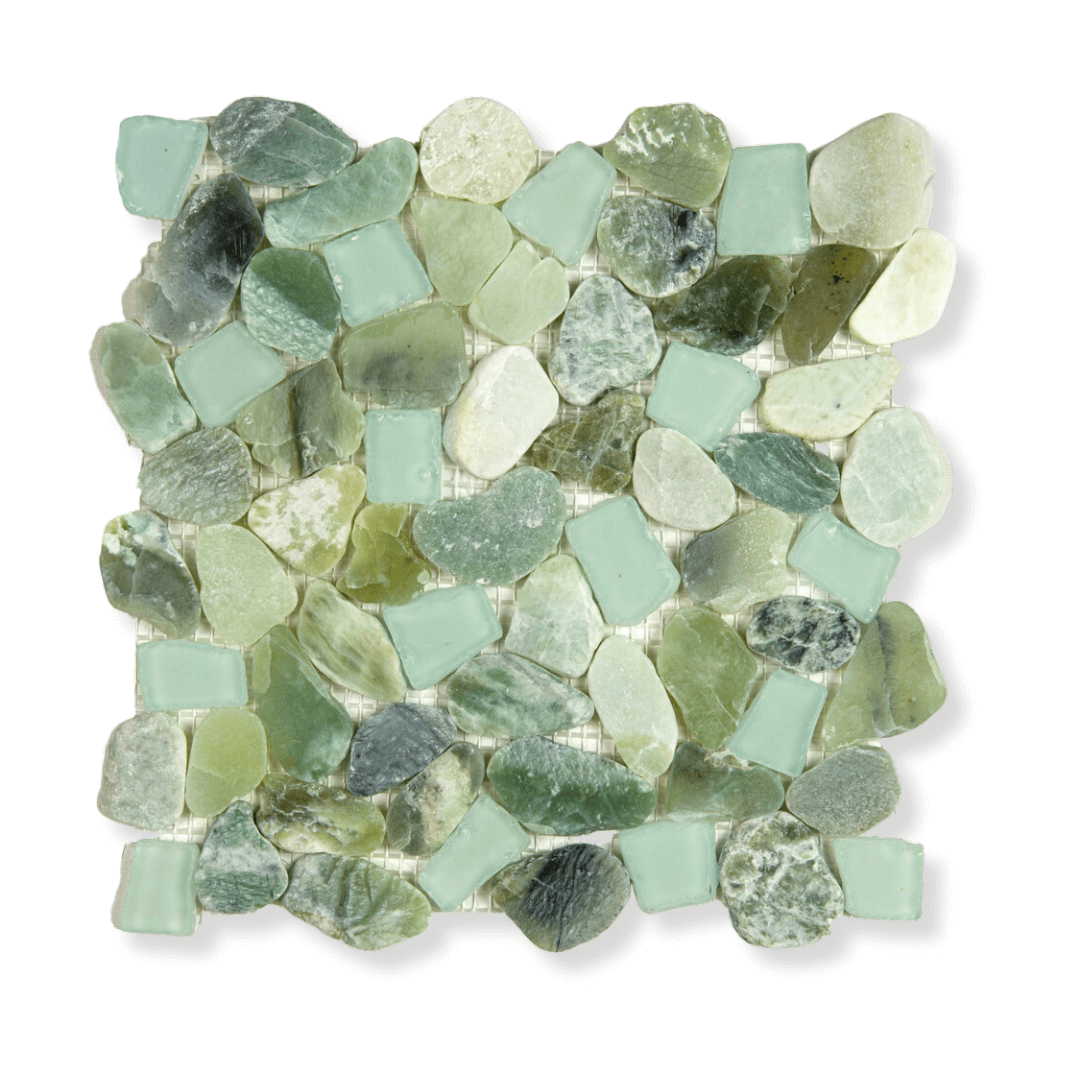 Treasure Isle Mix Flat Sea Glass Havaiiano - Rocks in Stock