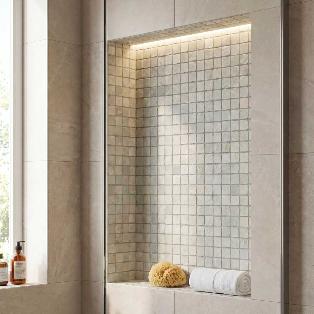 WHITE, SQUARES 1x1 - 12" x 12" (1 SF/PC) - Havai'iano