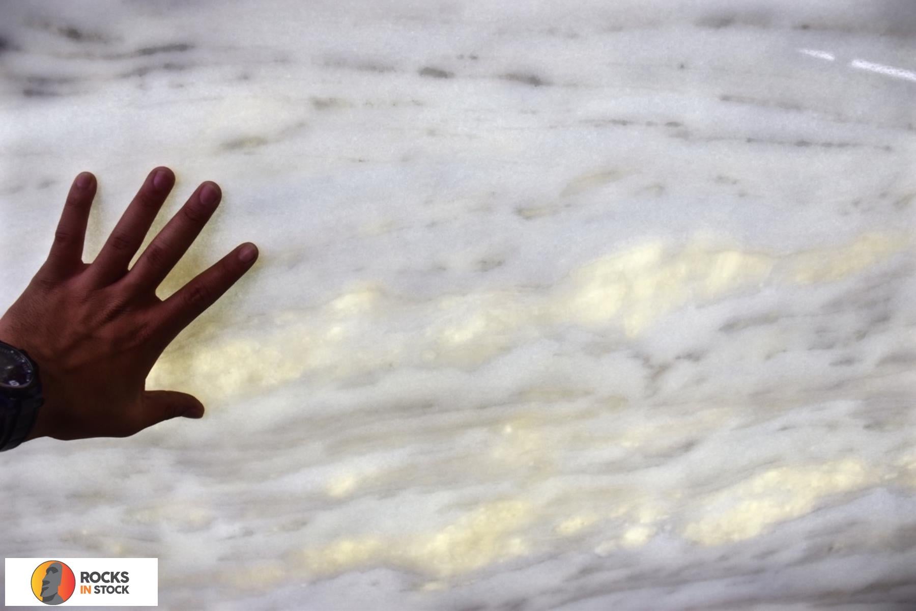 ASPEN WHITE Dolomite polished 2cm thick - Slab