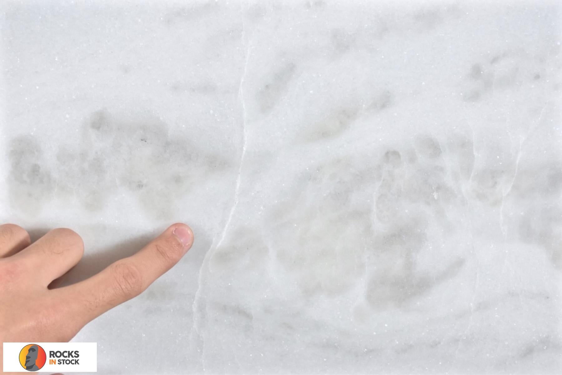 ASPEN WHITE Dolomite polished 2cm thick - Slab