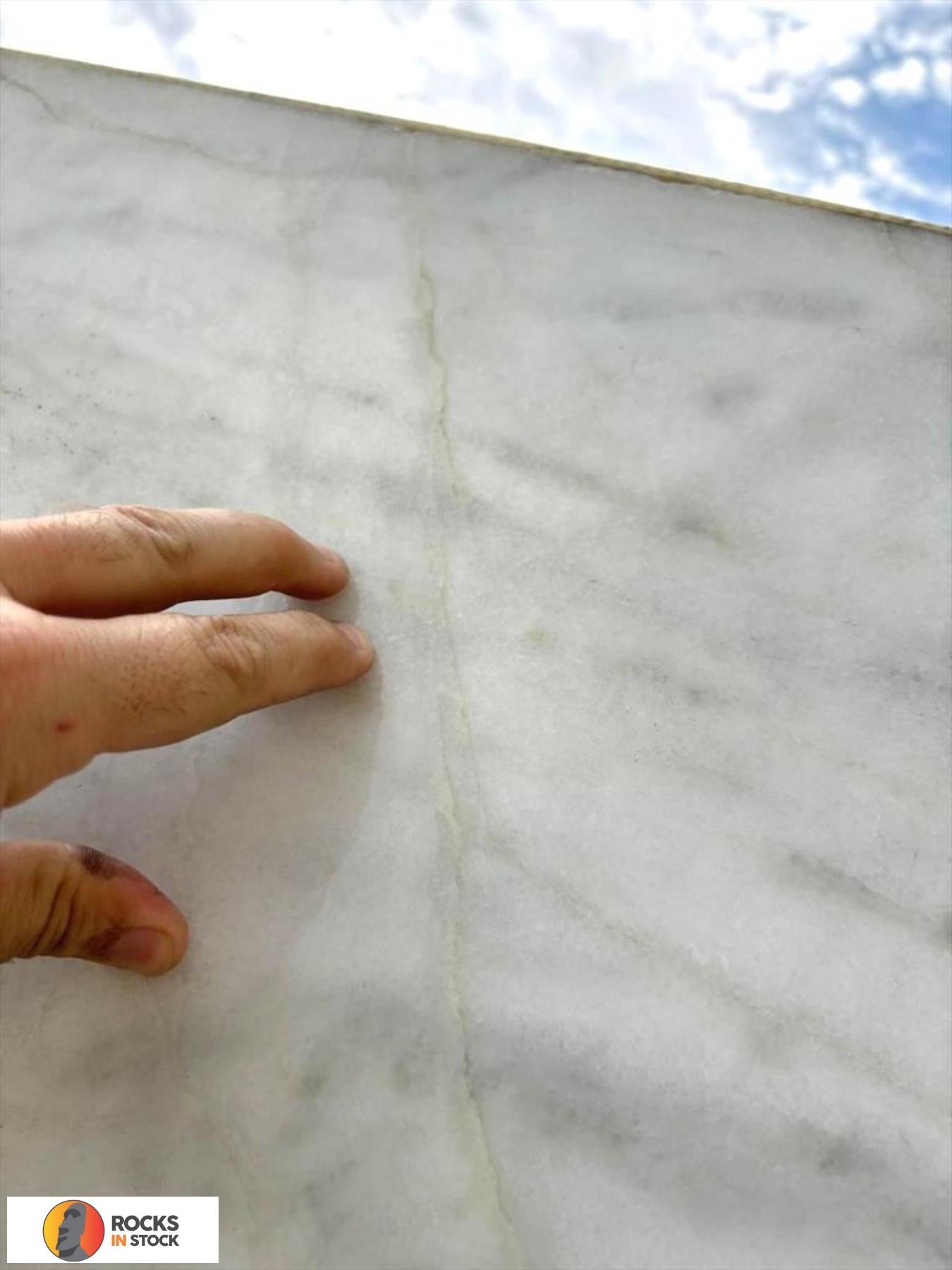 ASPEN WHITE Dolomite polished 2cm thick - Slab