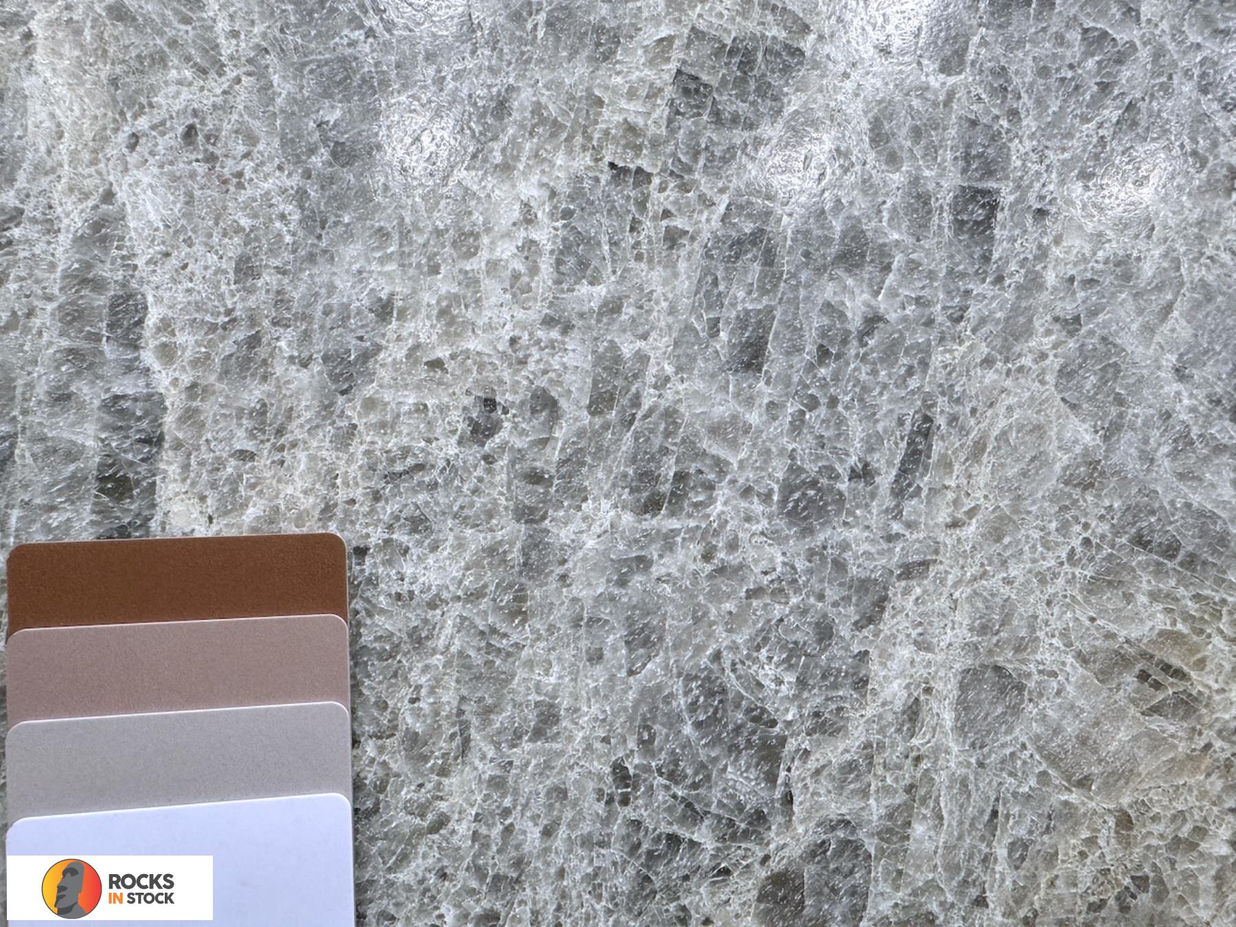 AVALON AZULI Quartzite leather 3cm thick - Slab