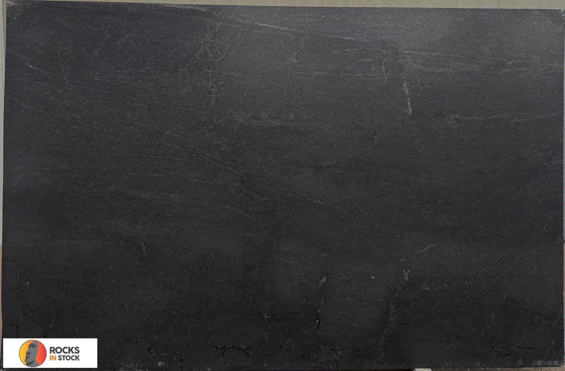 BLACK MIST Granite leather 3cm thick - Slab