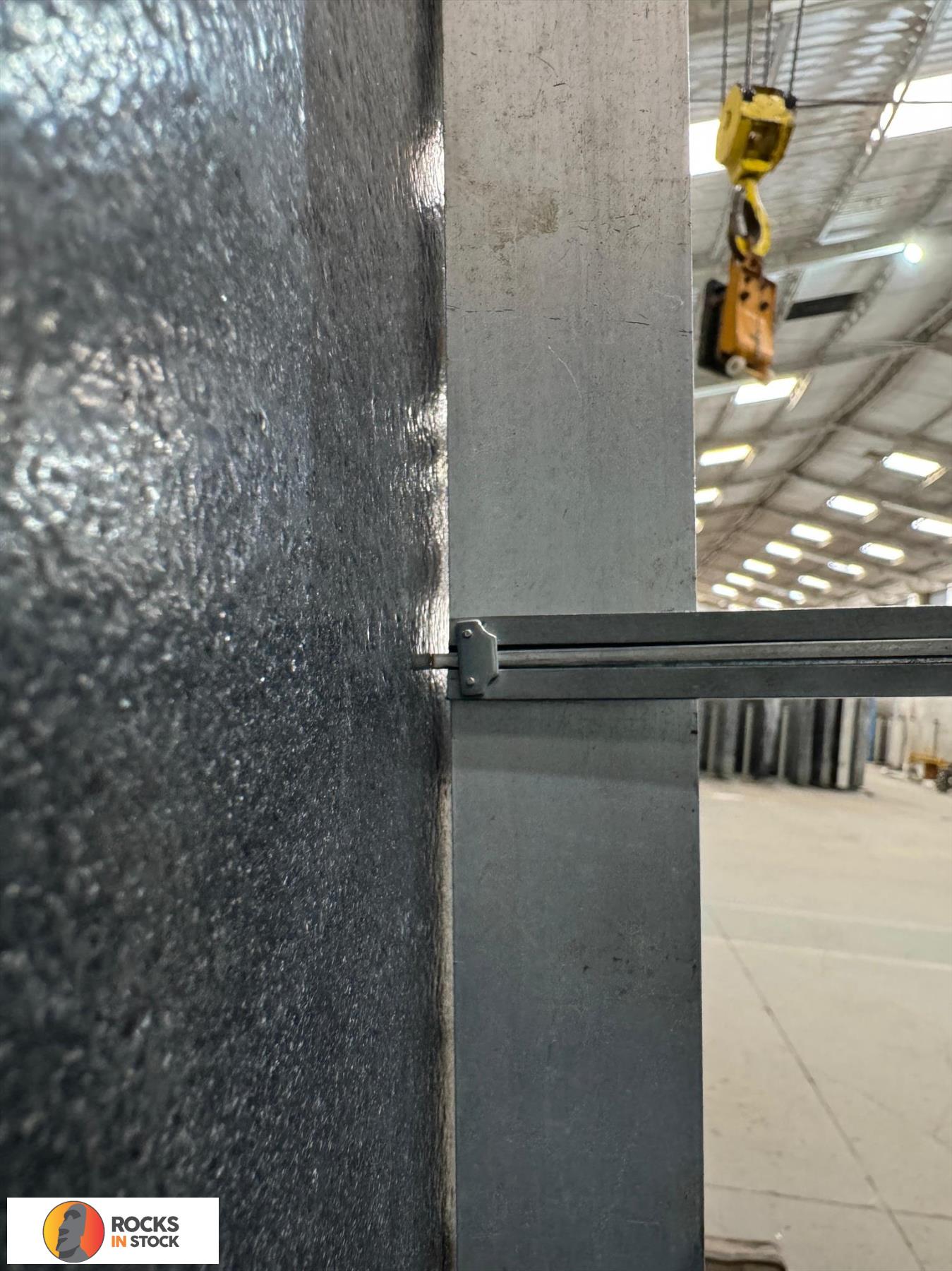 BLACK MIST Granite leather 3cm thick - Slab