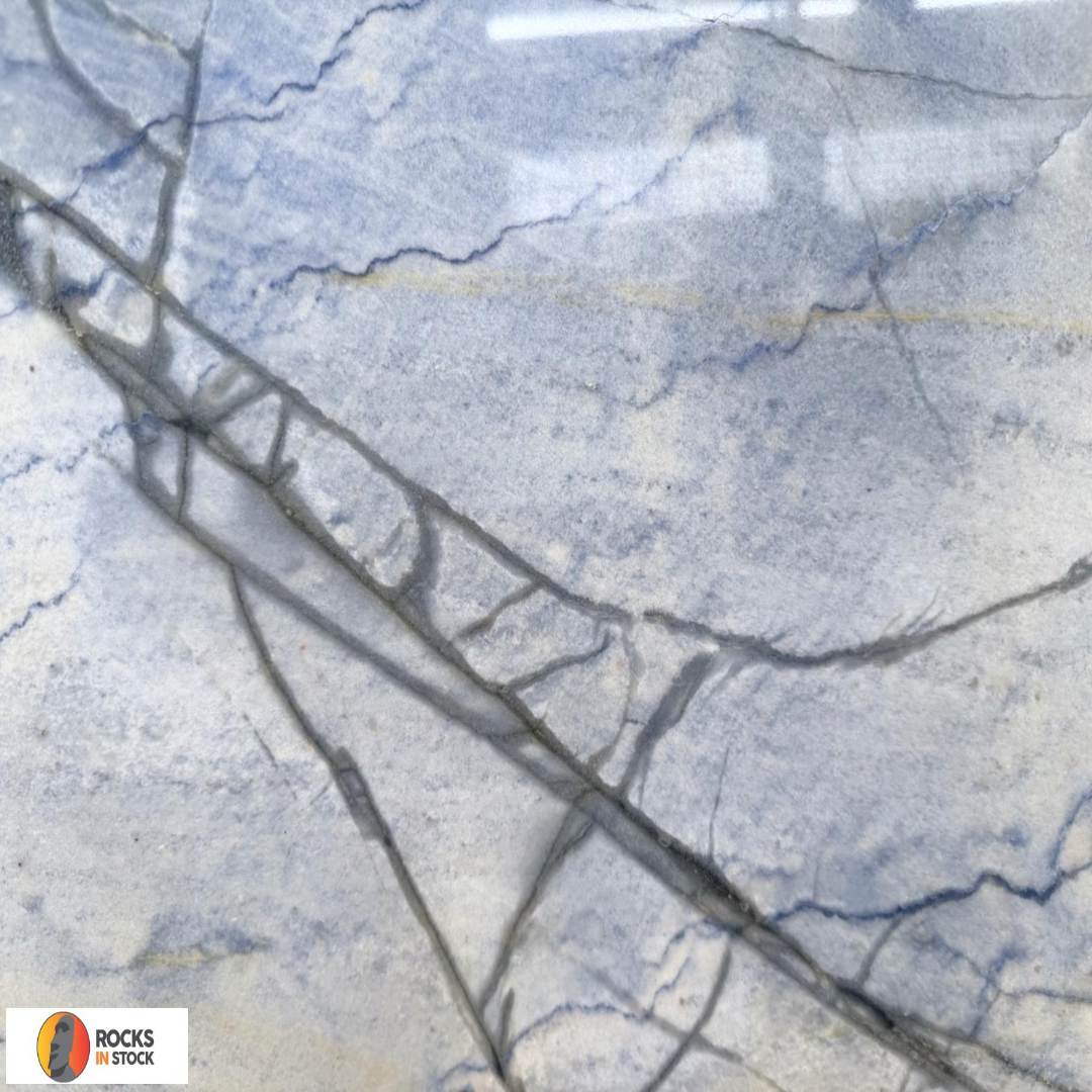 BLUE MACAUBAS Quartzite polished 3cm thick - Slab