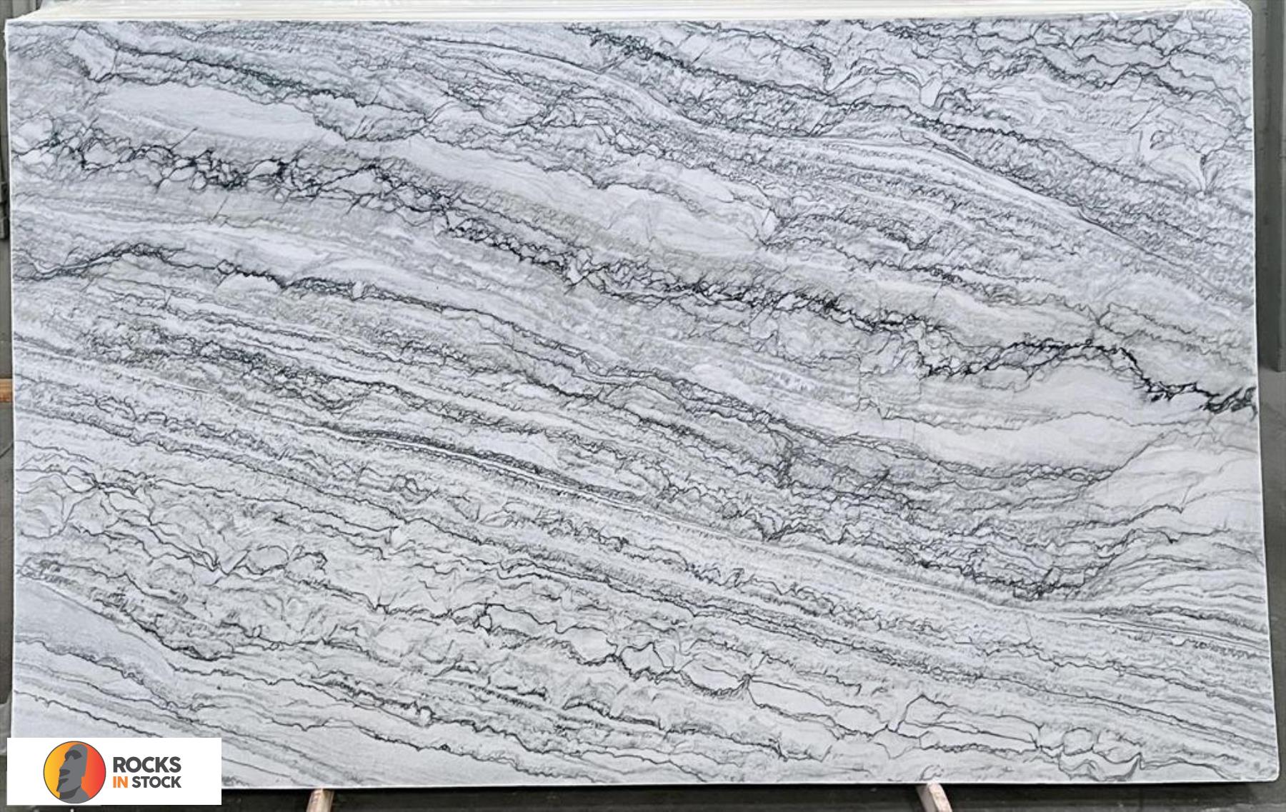 INFINITY WHITE Quartzite polished 3cm thick - Slab