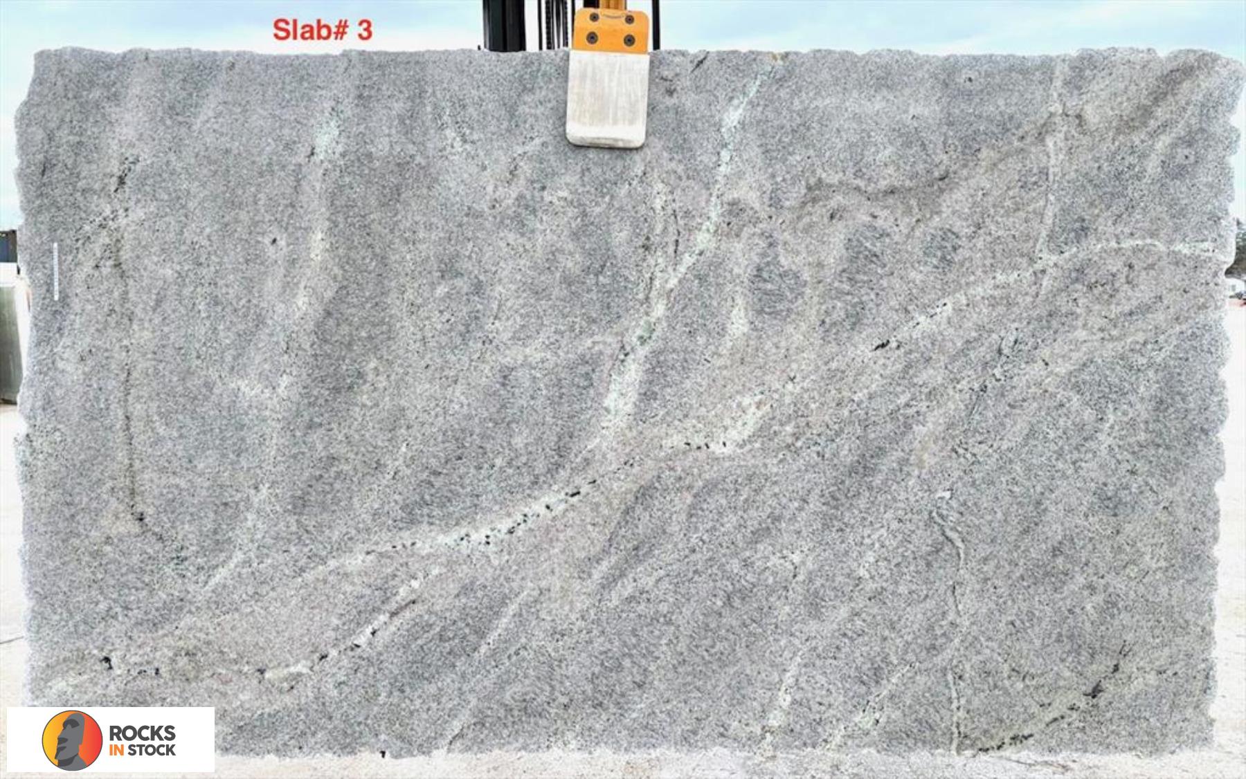KASHMIR WHITE Granite polished 3cm thick - Slab