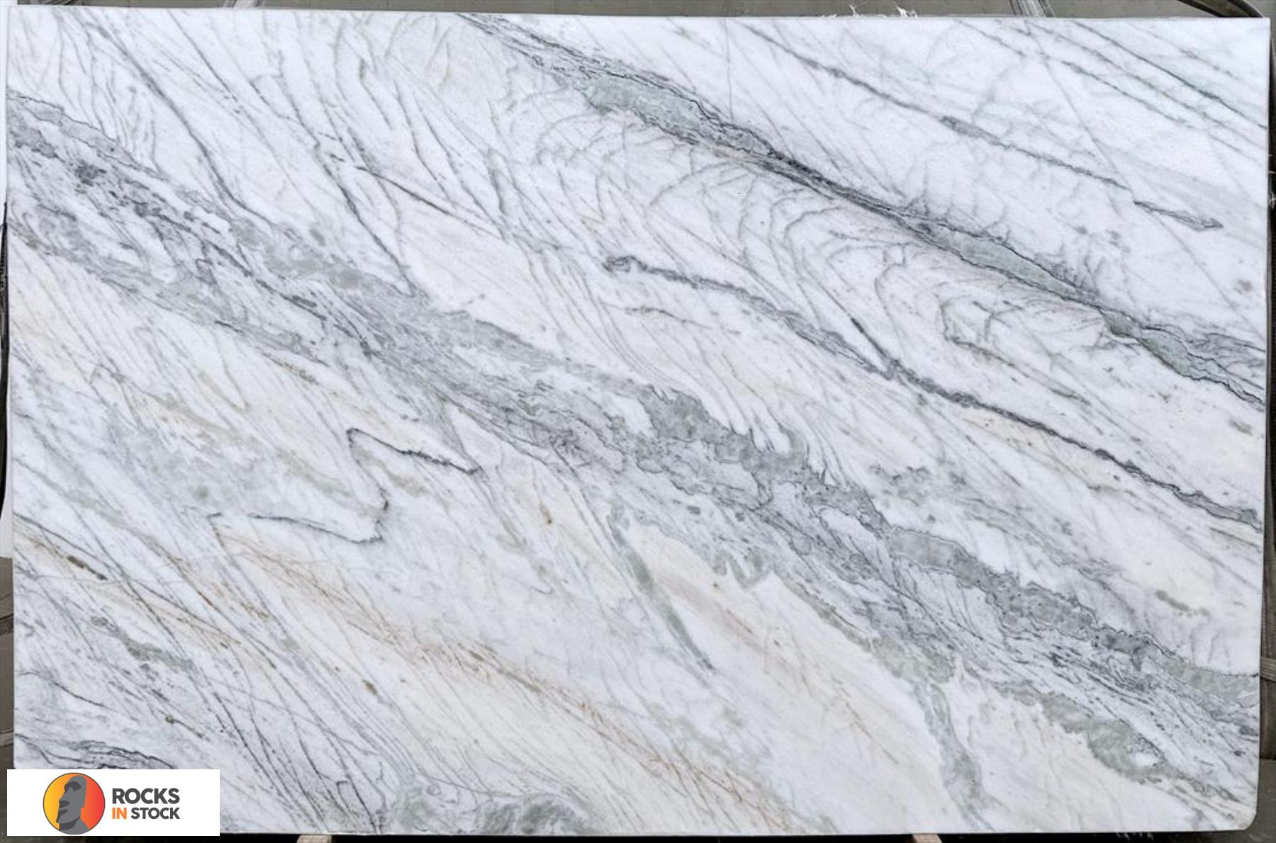 VENATINO WHITE Dolomite leather 3cm thick - Slab