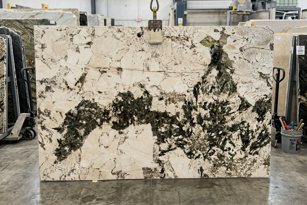 BLACK CRYSTAL Granite polished 2cm thick - Slab
