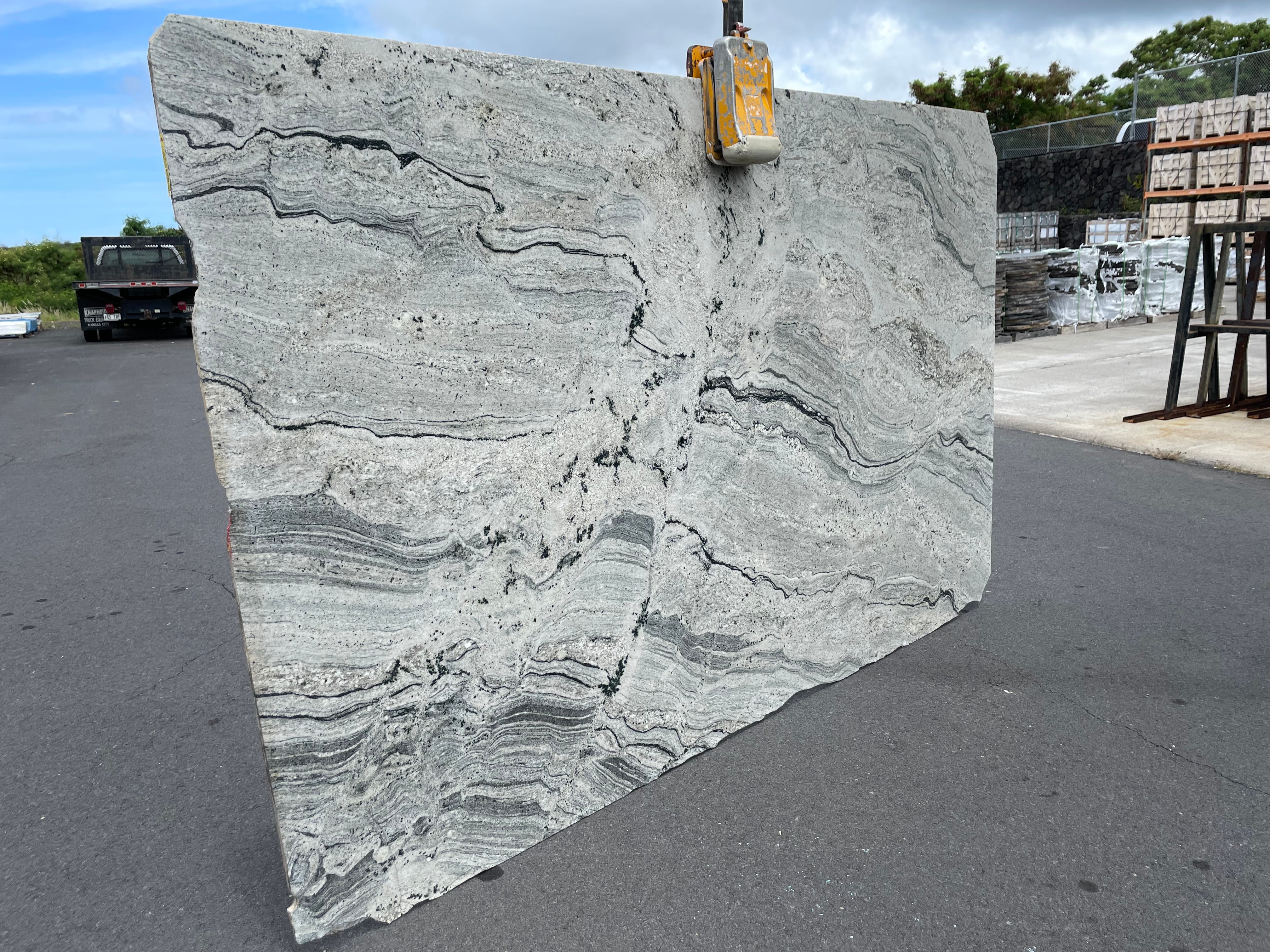 Jazzy Granite polished 2cm thick slab - Rocks in Stock