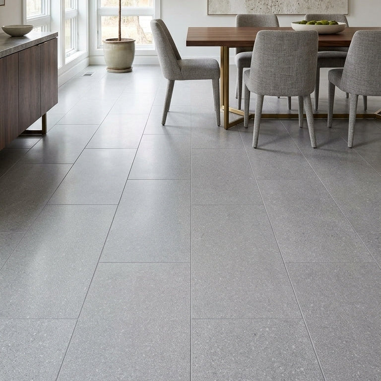 CAMOMILA - Basalt brushed, 48" x 24" x 3/4" (8 SF/PC) Tile - Basalto