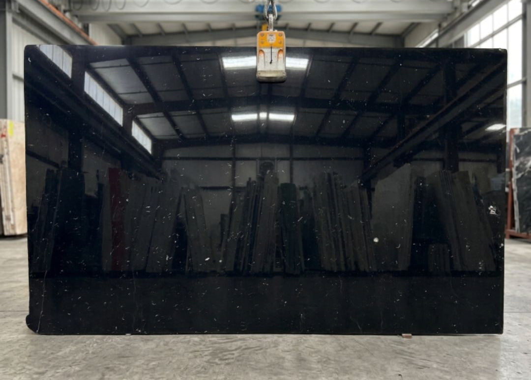 BLACK MARQUINA Marble polished 2cm thick - Slab
