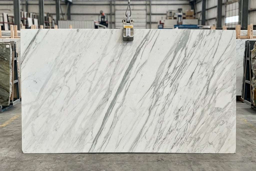 CALACATTA BETTOGLI EXTRA Marble polished 2cm thick - Slab