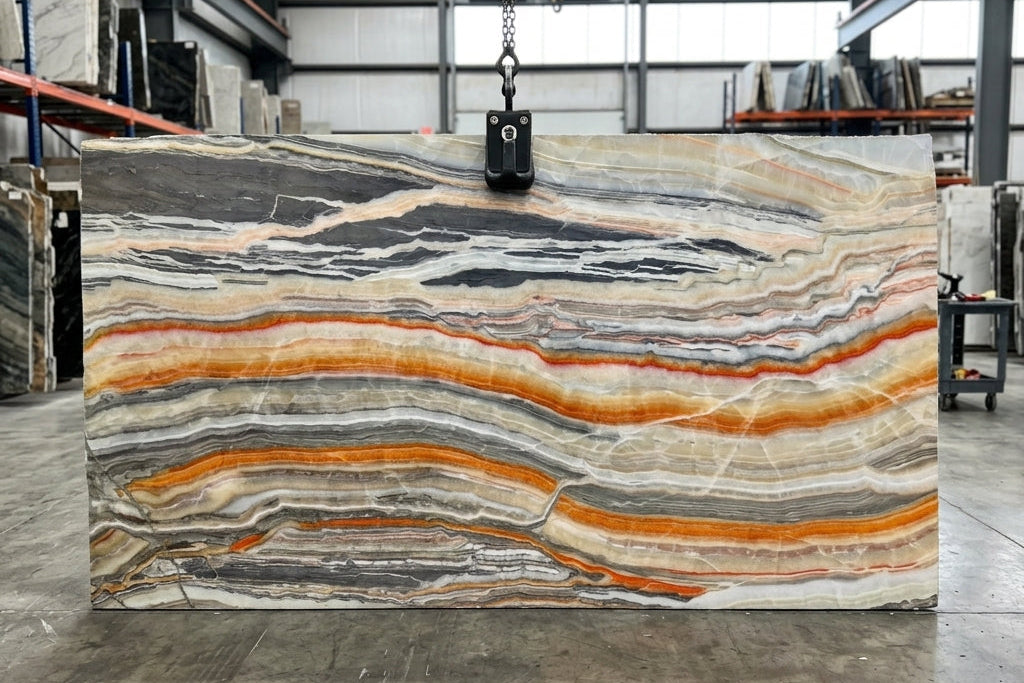 RAINBOW EXTRA Onyx polished 2cm thick - Slab