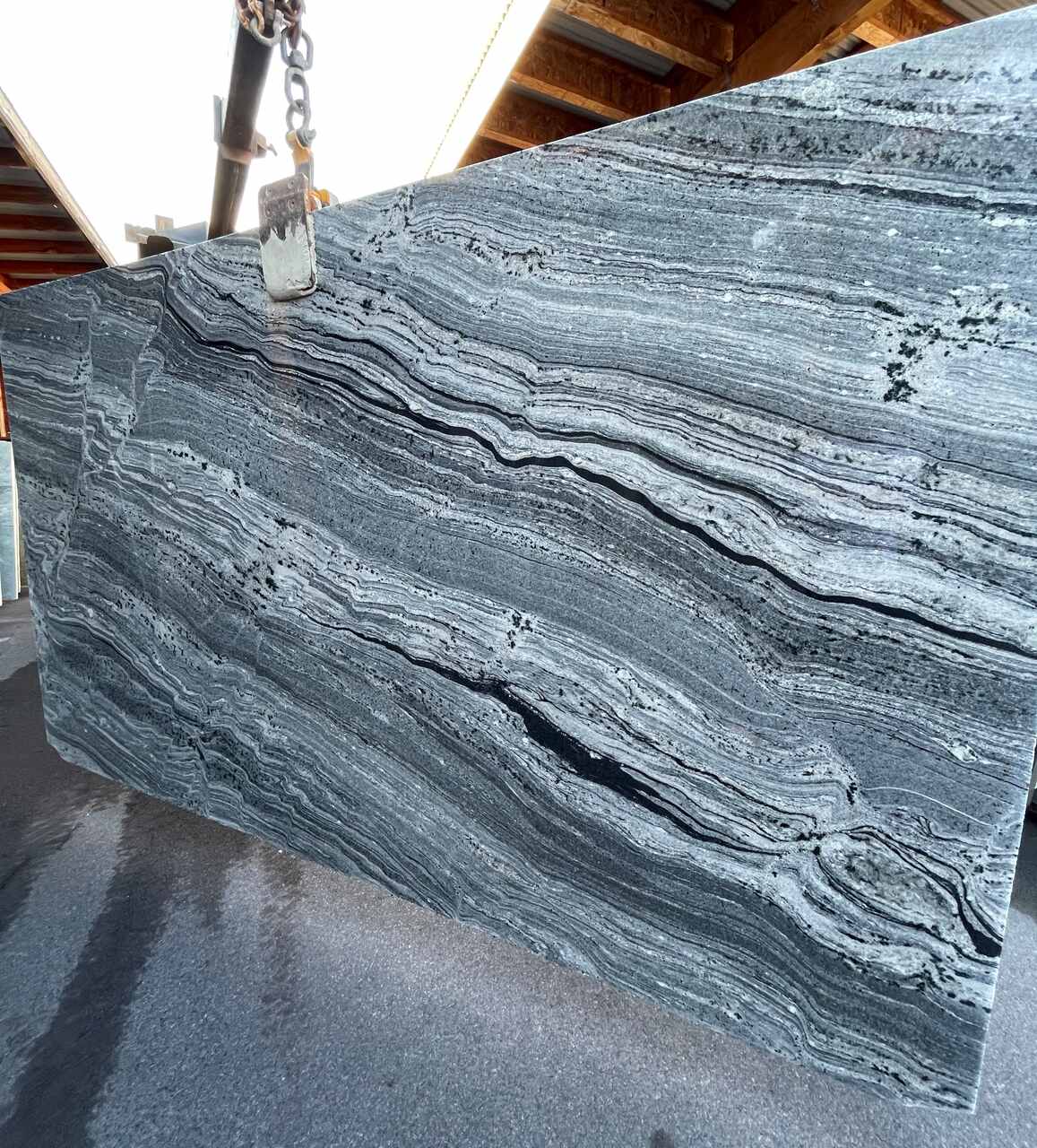 Jazzy Granite polished 2cm thick slab - Rocks in Stock