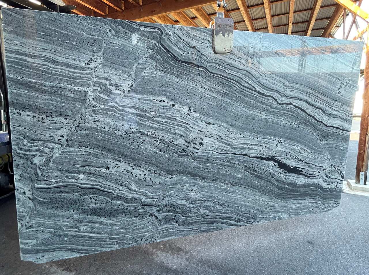 Jazzy Granite polished 2cm thick slab - Rocks in Stock