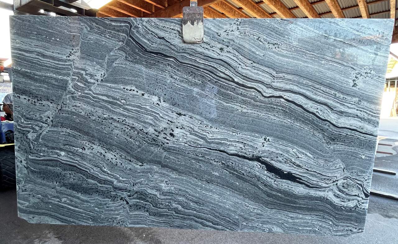 Jazzy Granite polished 2cm thick slab - Rocks in Stock
