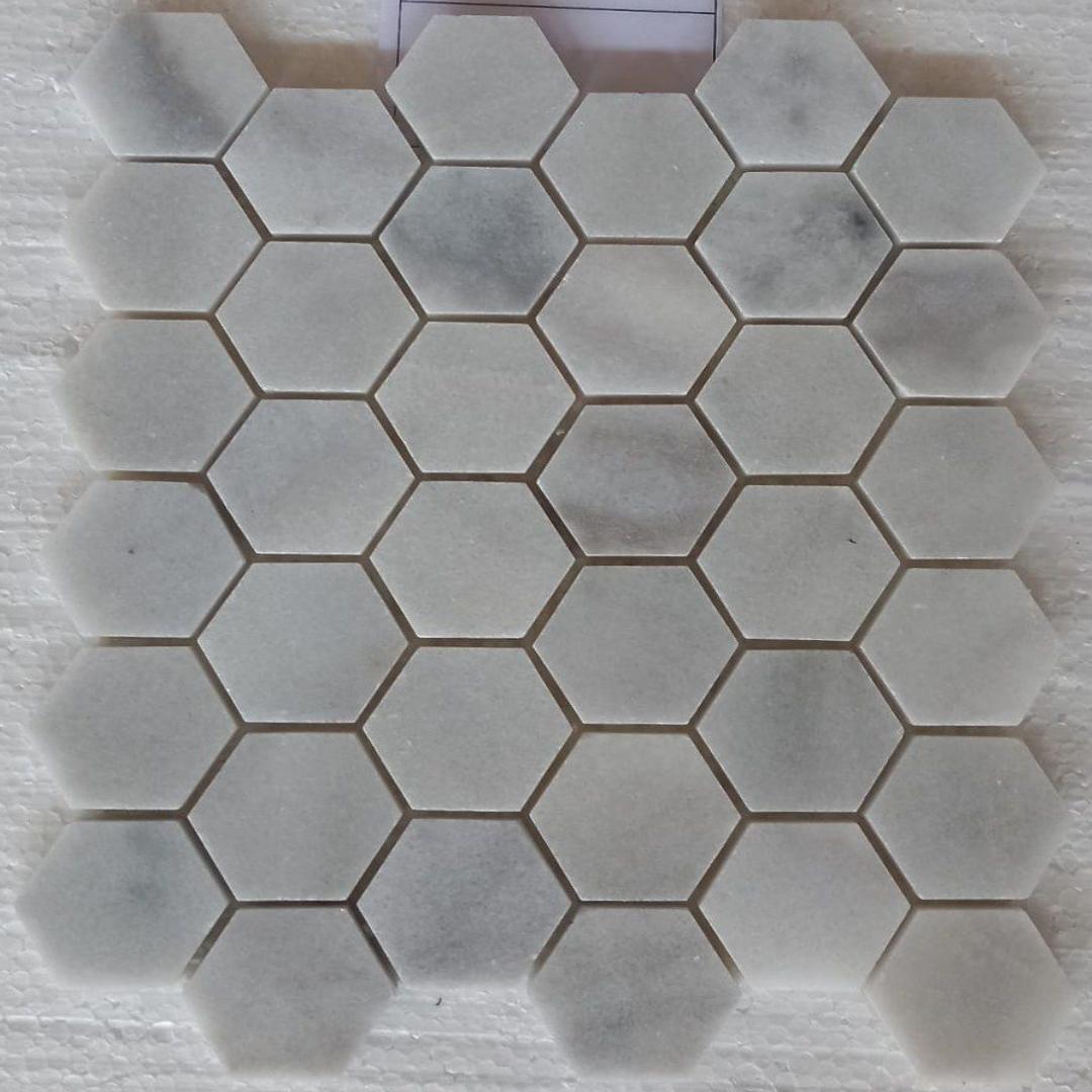 BIANCO GREY, HEXAGON 12" x 12" - (1 SF/PC) - Havai'iano