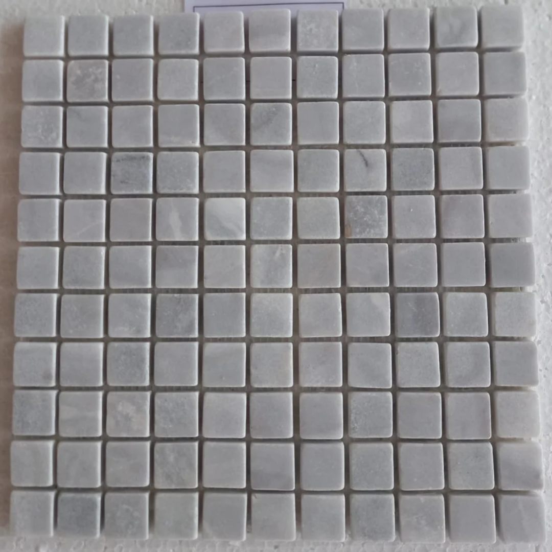 BIANCO GREY, SQUARES 1X1 - 12" x 12" - (1 SF/PC) - Havai'iano