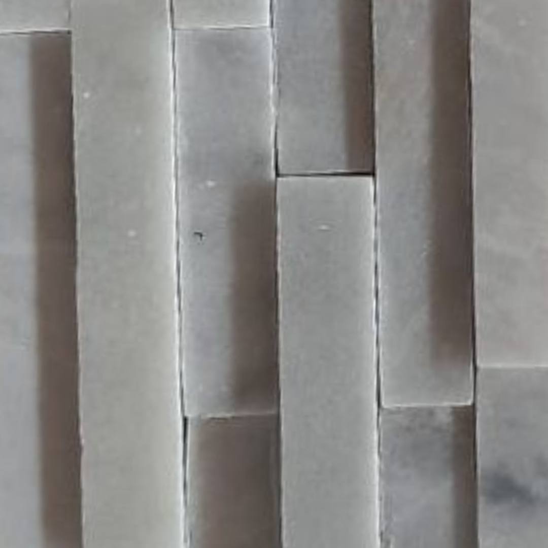 BIANCO GREY, STACKED 3D 6" x 24" - (1 SF/PC) - Havai'iano