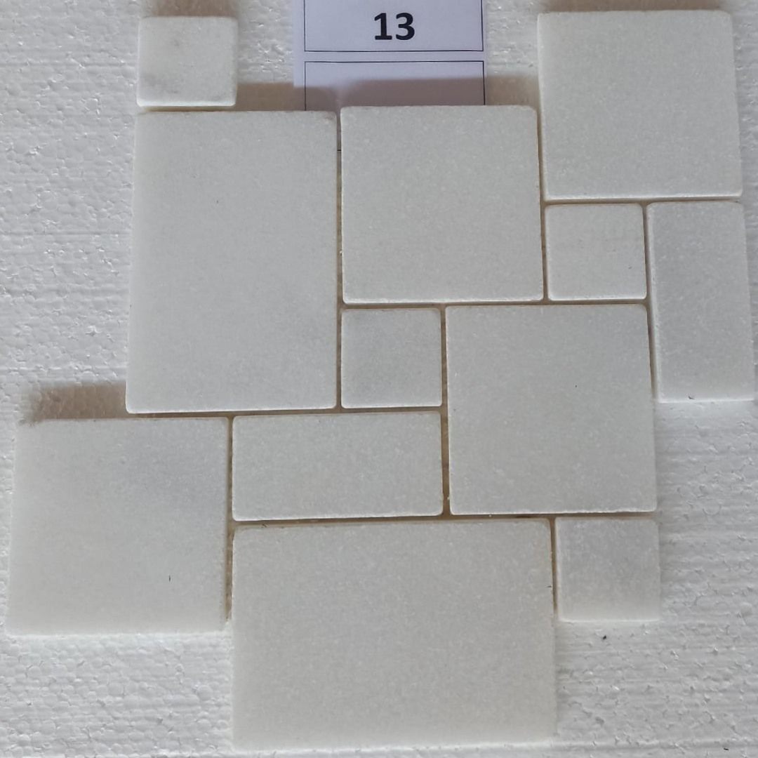 BIANCO WHITE, PATTERN 12" x 12" - (1 SF/PC) - Havai'iano