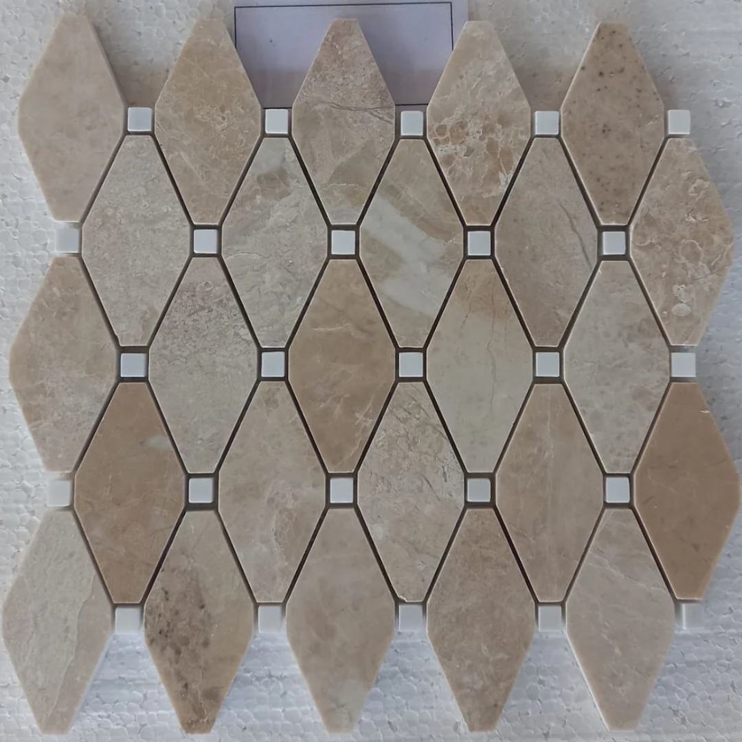 DIAMOND & OCTAGON, BRAID 12" x 12" - (1 SF/PC) - Havai'iano