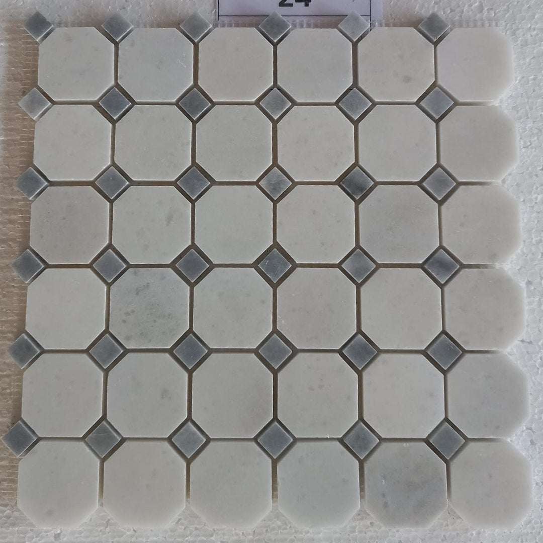 WHITE & GREY, OCTAGON & DOT - Havai'iano