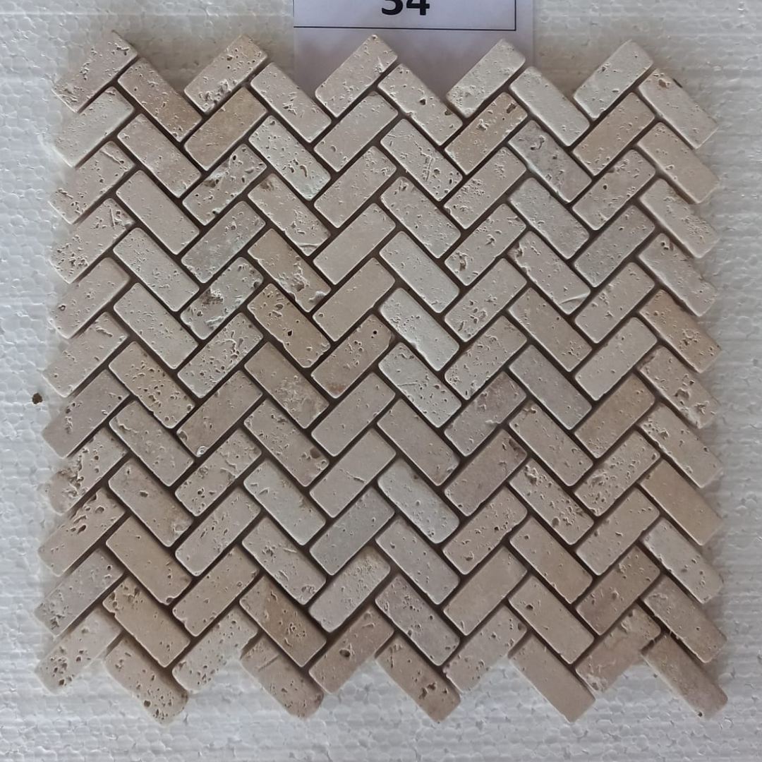 TRAVERTINE BEIGE, HERRINGBONE - Havai'iano