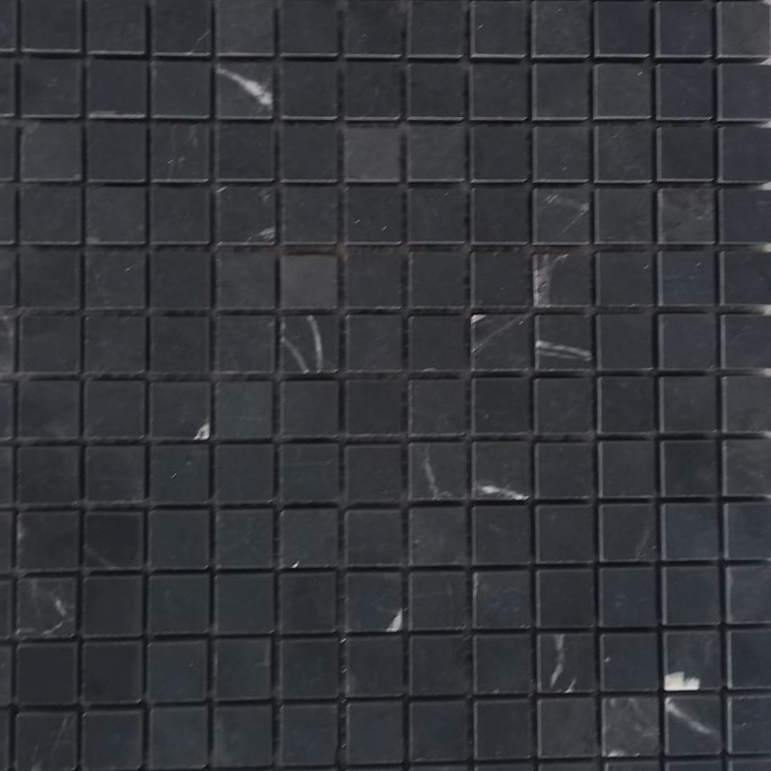 BLACK MARBLE, SQUARES MINI 1.5x1.5 - Havai'iano
