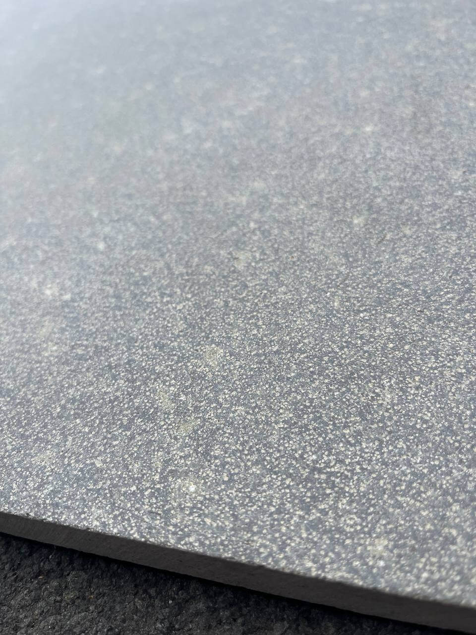 Camomila Straight Edge Basalt brushed 48x24 tile - Rocks in Stock