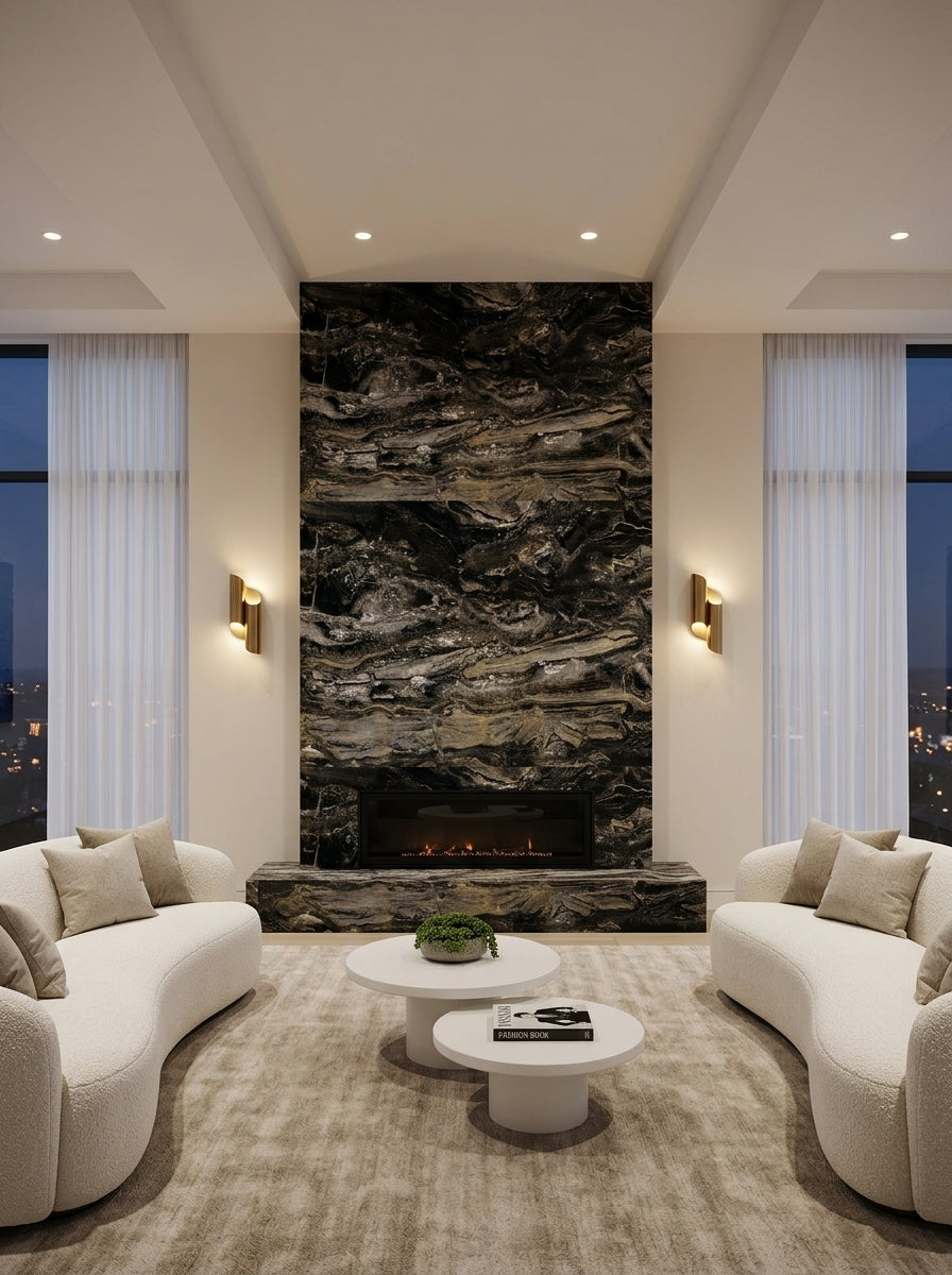 ARABASCATO OROBICO Marble polished 2cm thick (2891) - Slab