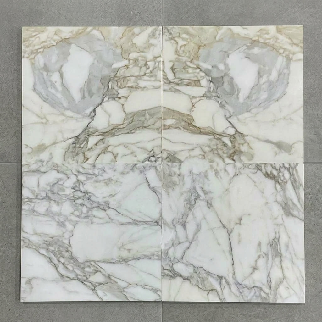 CALACATTA Marble polished 18" x 18" (2.25 SF/PC) - Tile