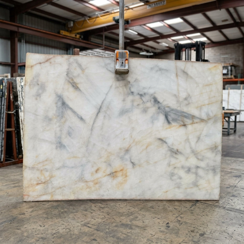 CRISTALLO VISION Quartzite Polished 2cm thick - Slab