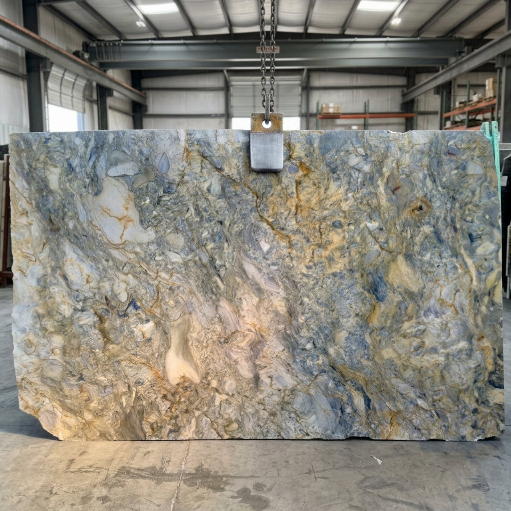 FUSION BROWN Quartzite polished 2cm thick - Slab