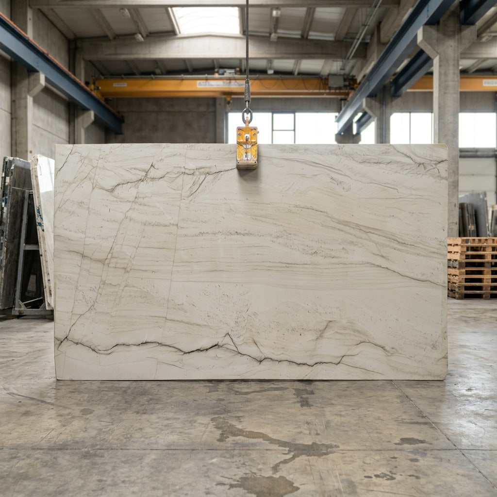 MONT BLANC Quartzite polished 2cm thick - Slab