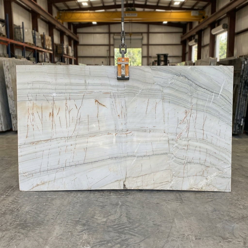 NUAGE MACCHIA ORO Quartzite polished 2cm thick - Slab