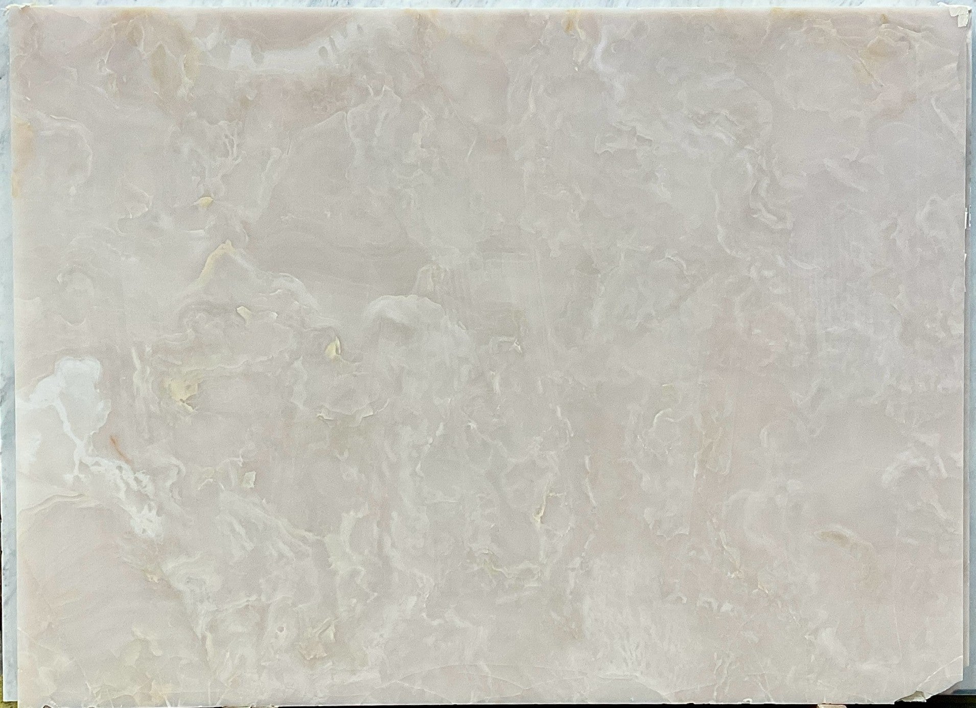 ONICE BIANCO JADE Onyx polished 1.5cm thick - Slab