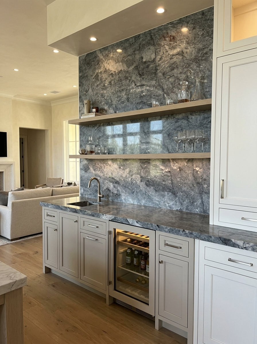 PLATINUM Quartzite polished 2cm thick - Slab