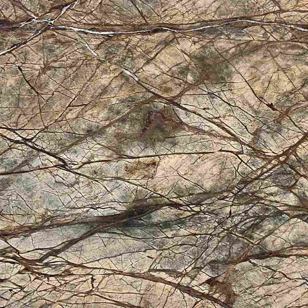 RAINFOREST BROWN Marble polished 2cm thick - Slab